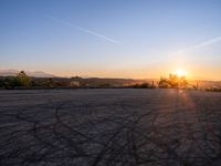 Los Angeles at Dawn: A Cityscape Under Clear Skies
