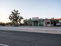 Los Angeles Dawn: Clear Skies Over Suburban Asphalt