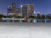 Los Angeles at Dawn: A Clear Sky Illuminates the City