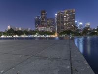 Los Angeles at Dawn: A Clear Sky Illuminates the City