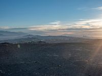 Los Angeles Dawn: A Mountain View