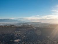 Los Angeles Dawn: A Mountain View