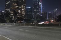 Los Angeles Dawn: Skyscrapers and Cityscape