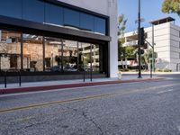 Los Angeles Day: Clear Skies Over Asphalt Roads