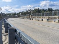 Los Angeles City: A Bridge under Clear Skies