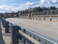 Los Angeles City: A Bridge under Clear Skies