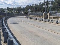 Los Angeles City: A Bridge under Clear Skies