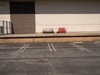 Los Angeles Depot Under Clear Skies