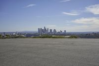 Los Angeles Downtown Cityscape: A View of the Urban Skyline