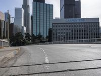 Los Angeles Downtown: Cityscape under Clear Sky