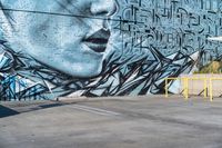 Graffiti Wall Art in Los Angeles: A Daytime Display