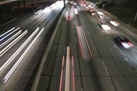 Los Angeles: A High-Angle Shot of Downtown