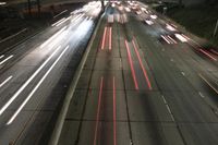 Los Angeles: A High-Angle Shot of Downtown