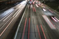 Los Angeles: A High-Angle Shot of Downtown