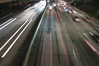 Los Angeles: A High-Angle Shot of Downtown