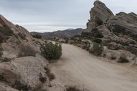 Los Angeles: High Mountain Road and Landscape