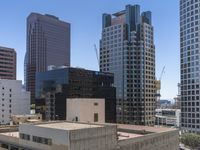 Los Angeles High Rise Skyscrapers Cityscape 001