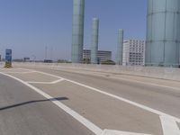 Los Angeles Highway: Clear Sky in the USA