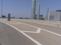 Los Angeles Highway: Clear Sky in the USA