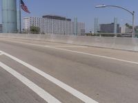 Los Angeles Highway: Clear Sky in the USA