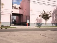 Los Angeles Industrial Landscape under Clear Skies