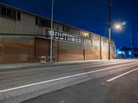 Los Angeles Industries: Warehouse District at Night