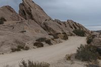 Los Angeles Landscape with Mountains and Desert