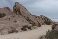 Los Angeles Landscape with Mountains and Desert