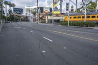 Los Angeles: Low Asphalt Road and Urban Life