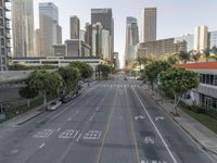 Los Angeles Metropolitan Area: Skyscrapers and Cityscape