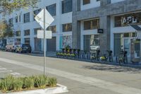 Los Angeles Modern Building with a Yellow Facade