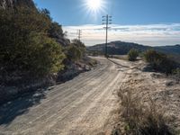 Los Angeles Mountain Landscape under Clear Sky