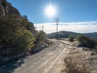 Los Angeles Mountain Landscape under Clear Sky