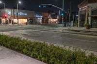 Los Angeles at Night: City Lights Illuminate the Sky