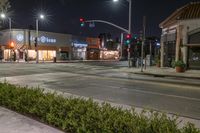 Los Angeles at Night: City Lights Illuminate the Sky