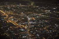 Los Angeles at Night: Cityscape Overlooking Water