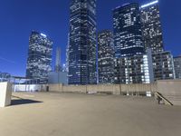 Los Angeles Night Cityscape USA 002