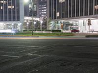 Los Angeles Night Drive: Exploring the City's Streets and High-rises