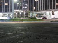 Los Angeles Night Drive: Exploring the City's Streets and High-rises