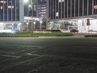 Los Angeles Night Drive: Exploring the City's Streets and High-rises