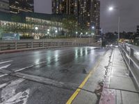 Los Angeles Night Skyline: Reflections on the Water