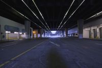 Los Angeles Night: Urban Cityscape with Lights