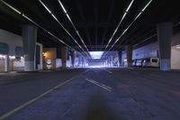 Los Angeles Night: Urban Cityscape with Lights