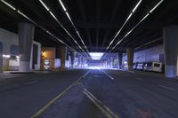 Los Angeles Night: Urban Cityscape with Lights