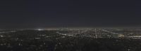 Los Angeles Night View: Cityscape of USA
