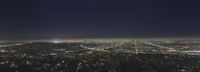 Los Angeles Night View: Cityscape of USA
