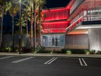 Los Angeles Nightlife: Urban Roads and Lights