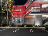 Los Angeles Nightscape: Urban Roads and Artificial Light