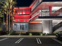 Los Angeles Nightscape: Urban Roads and Artificial Light