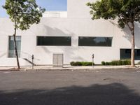 Los Angeles Office Buildings: Profiles Against a Clear Sky